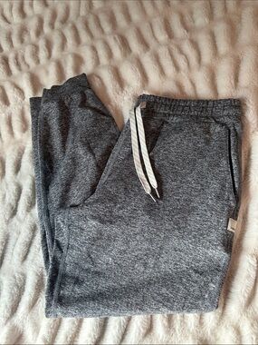 Womens Gray Knit Vuori Halo Jogger Pants - Comfortable Everyday Bottoms